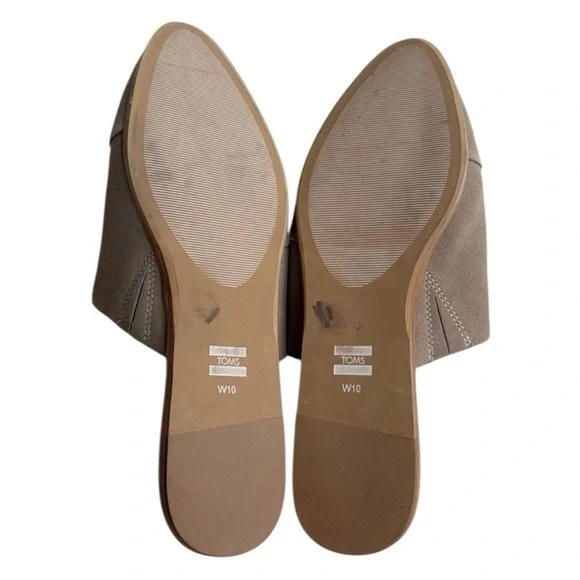Like New Toms Leather Jade Mule Flats Taupe
Size 10 - Picture 7 of 8
